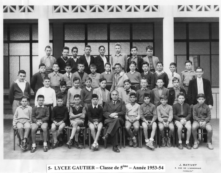 1953 - 5ème - Lycée gautier