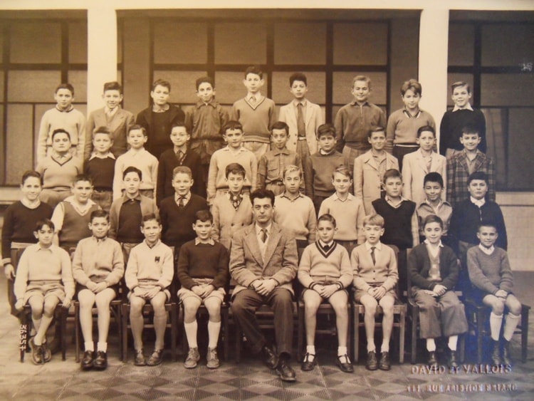 1954 - 5ème A2 - Lycée gautier