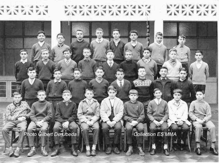 1958 - 4éme B4 58-59 - Lycée gautier