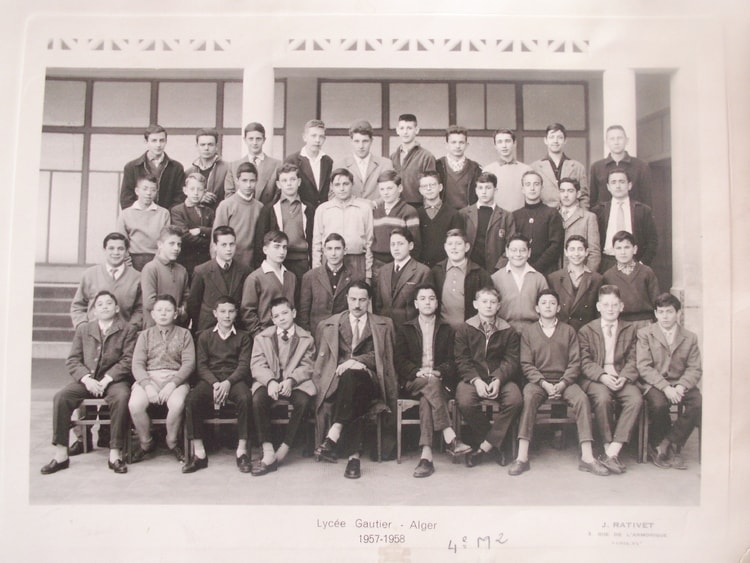 1958 - 4è M2 - Lycée gautier