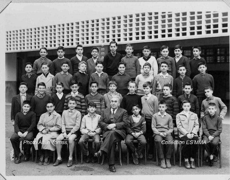 1958 - 5° M3 - Lycée gautier