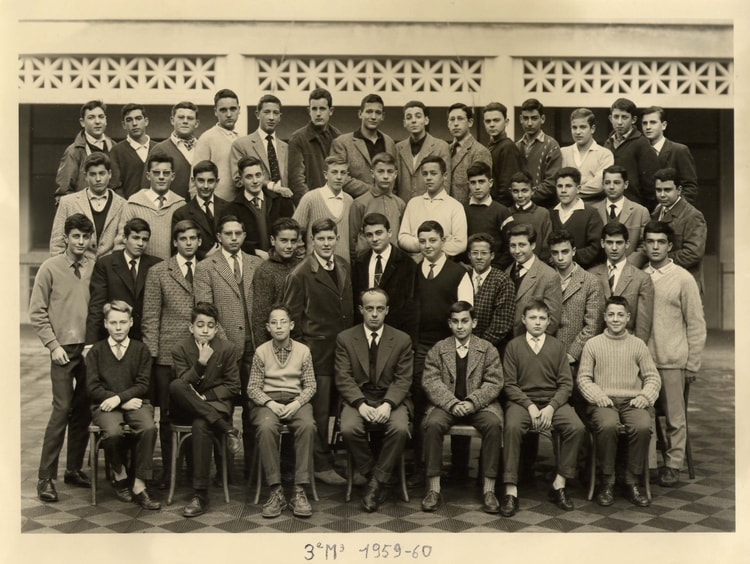 1959 - 3è M3 - Lycée gautier