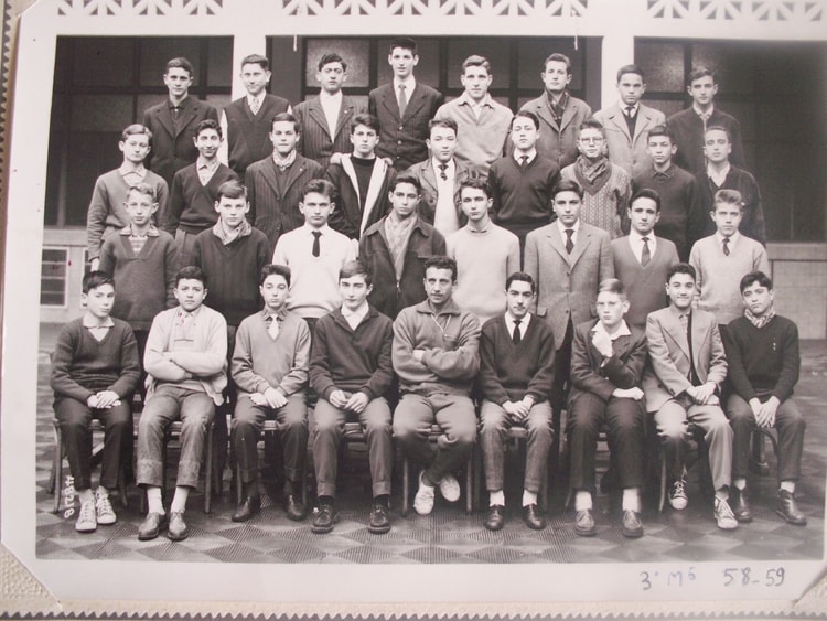 1959 - 3ème M6 - Lycée gautier