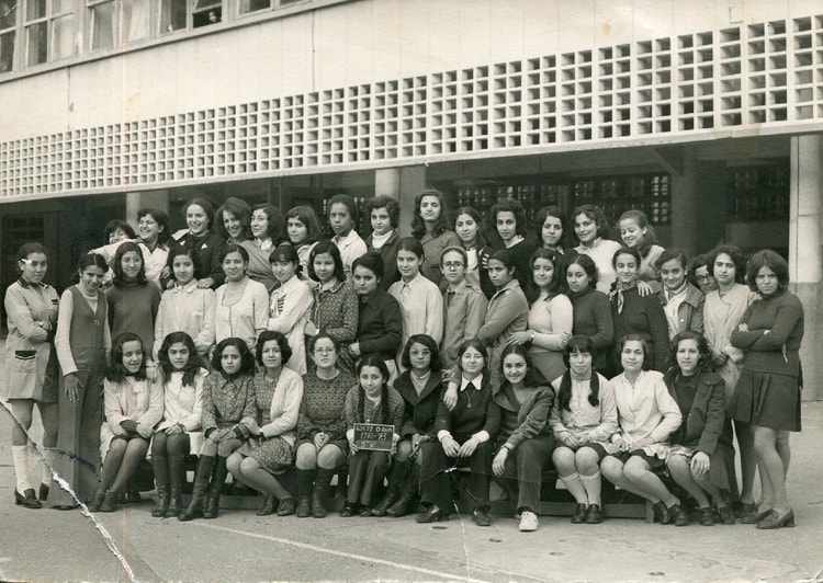 1972 - 3ème 7 - Lycée omar racim