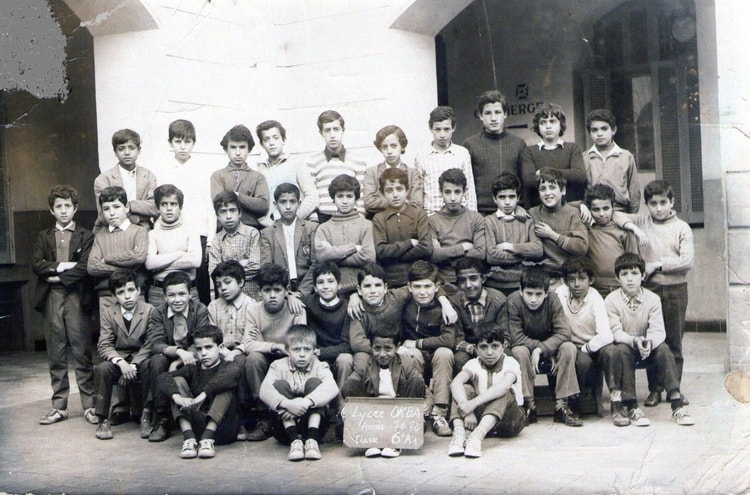 1972 - 1ere année moyenne - Lycee okba