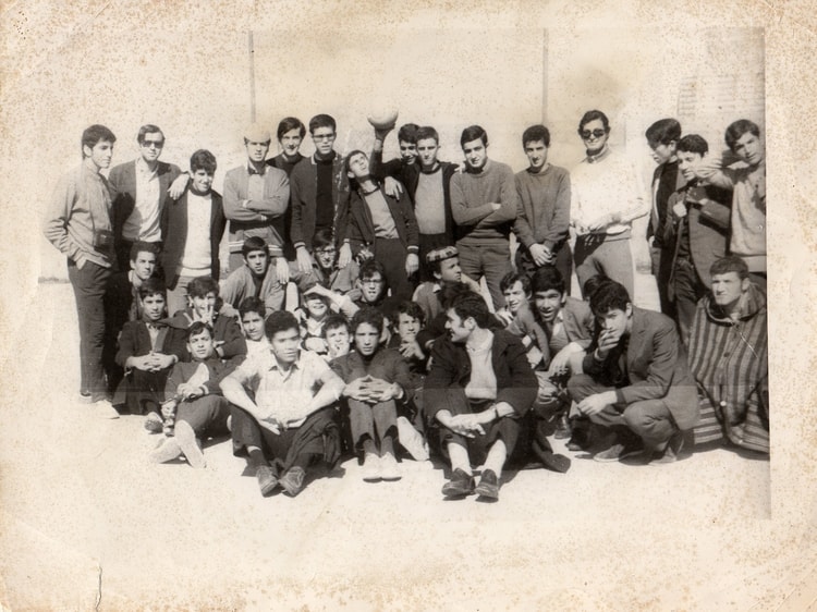 1969 - Equipes sportives du lycée en déplacement - Emir abdelkader