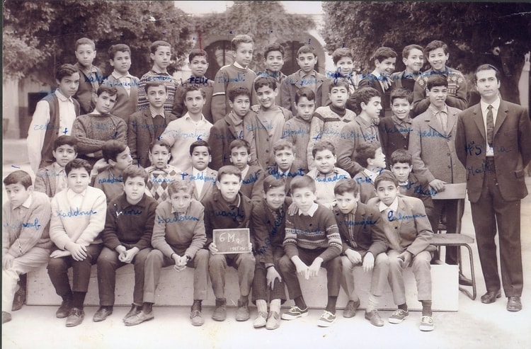 1970 - 6ème 2, année scolaire 1967-68 - Emir abdelkader