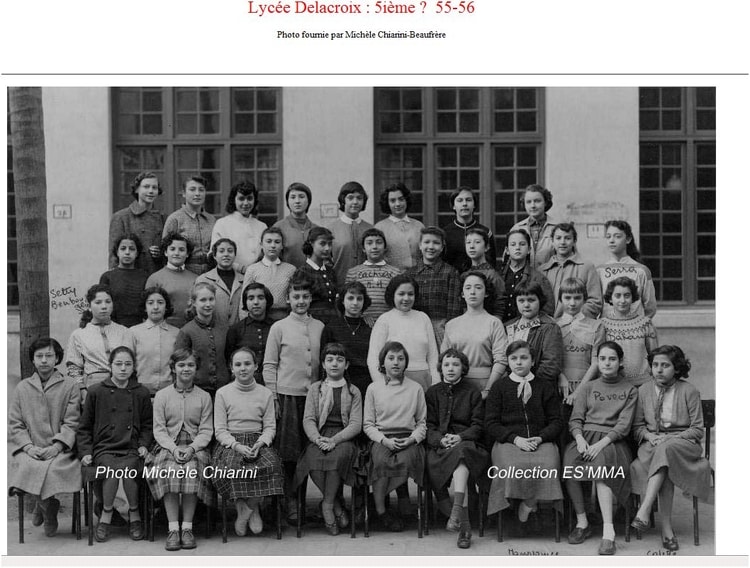 1957 - 5° - Lycée delacroix