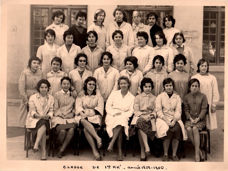 1959 - 1° - Lycée delacroix