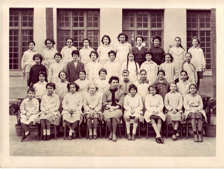 1960 - Classe de 6e - Lycée delacroix