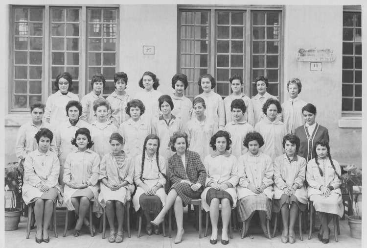 1960 - Classe de 3ème - Lycée delacroix