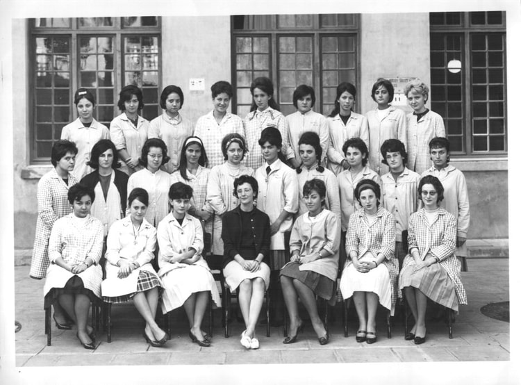 1962 - Première AB - Lycée delacroix