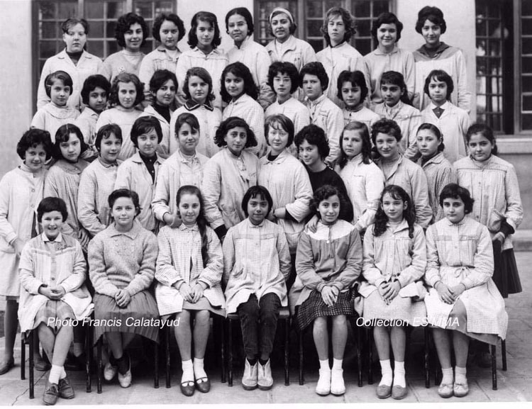 1962 - 5ème moderne - Lycée delacroix