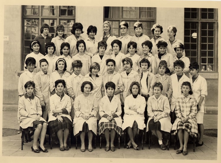 1962 - 3ème M - Lycée delacroix