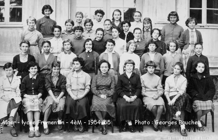 1954 - 4ème M - Lycee fromentin