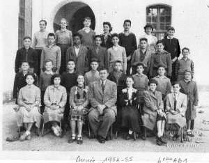 1954 - 4ème AB1 - Lycee francais ben aknoun