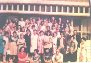 1979 - Ensemble des professeurs - Lycee hassiba ben bouali