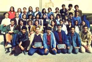 1981 - 2 eme anne secondaire science - Lycee bouatoura