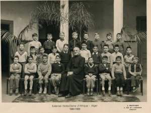 1952 - Classe de 8 ème CM1 Année 1952-1953 - Notre dame d'afrique