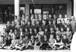 1957 - CM 2 Monsieur CASTELLANI - école volta