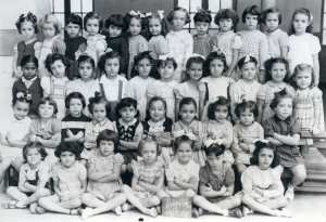 1949 - CP 1949/1950 - Ecole primaire de la rue négrier