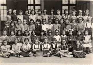 1951 - CM11951-52 (8ème) - Ecole primaire de la rue négrier