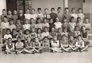 1953 - CE1 - Ecole primaire de la rue négrier