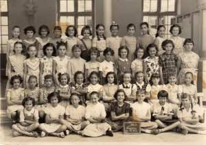 1953 - ECOLE RUE NEGRIER ALGER 53-54 - Ecole primaire de la rue négrier