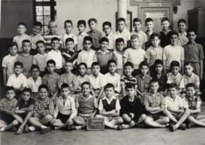 1956 - CM2 - Ecole primaire de la rue négrier
