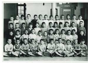 1956 - CE1 - Ecole primaire de la rue négrier