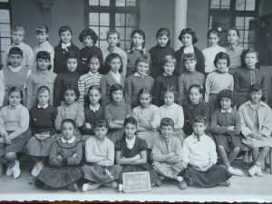1957 - C.M1 - Ecole primaire de la rue négrier