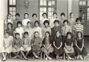 1958 - CM2 - Ecole primaire de la rue négrier