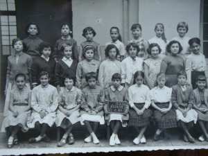 1958 - CM2 - Ecole primaire de la rue négrier