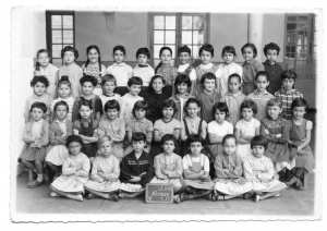 1958 - CE1 - Ecole primaire de la rue négrier