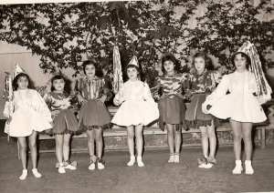 1956 - Fête de fin d'année - Ecole aumerat
