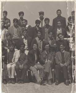 1970 - Classe  terminale, sciences expérimentales  Sc-Exp 2 (partie centrale de la classe) - Lycée abane ramdane