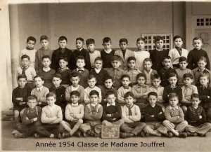 1954 - CE 2  Classe de Mme JOUFFRET - Ecole lutaud