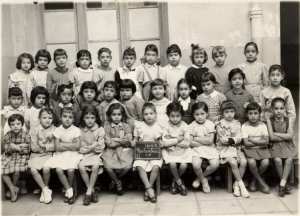 1956 - CP Filles Rochambeau le 10/10/1956 - Ecole rochambeau
