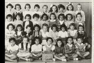 1952 - CP FILLE 1952/1953 - école duc des cars
