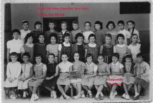 1958 - CM2 - école duc des cars