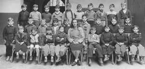 1952 - Classe de CP - Ecole lavigerie,