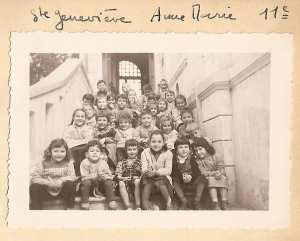 1958 - 11ème - Ecole ste genevieve