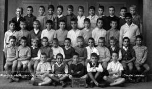1959 - CM1 - Ecole du parc de galland