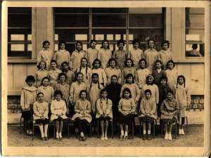 1958 - Lycée de jeunes filles.Kouba (Alger)  - Lycee de kouba