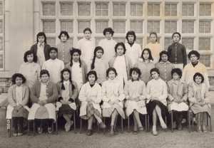 1959 - Lycée de jeunes filles. Kouba 5ème Franco-Musulman 2 - Lycee de kouba