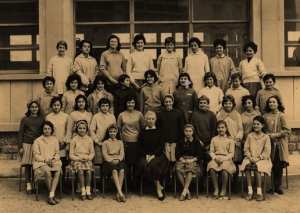 1960 - Lycée de jeunes filles . Kouba 5ème Classique - Lycee de kouba