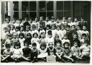 1954 - Maternelle Laplace 1ère année - Ecole clauzel