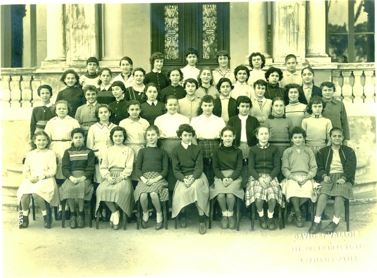 1955 - 5 eme M - Lycee fromentin