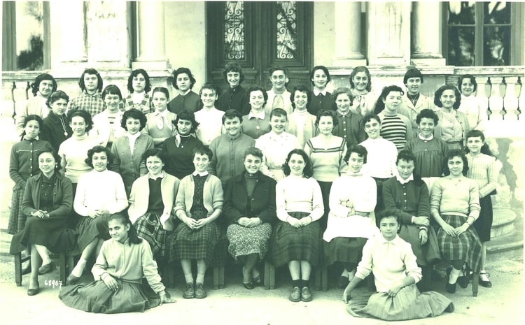 1956 - 4 eme M - Lycee fromentin