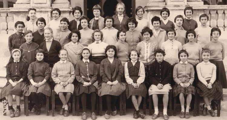 1958 - Classe de 5ème 5 - Lycee fromentin